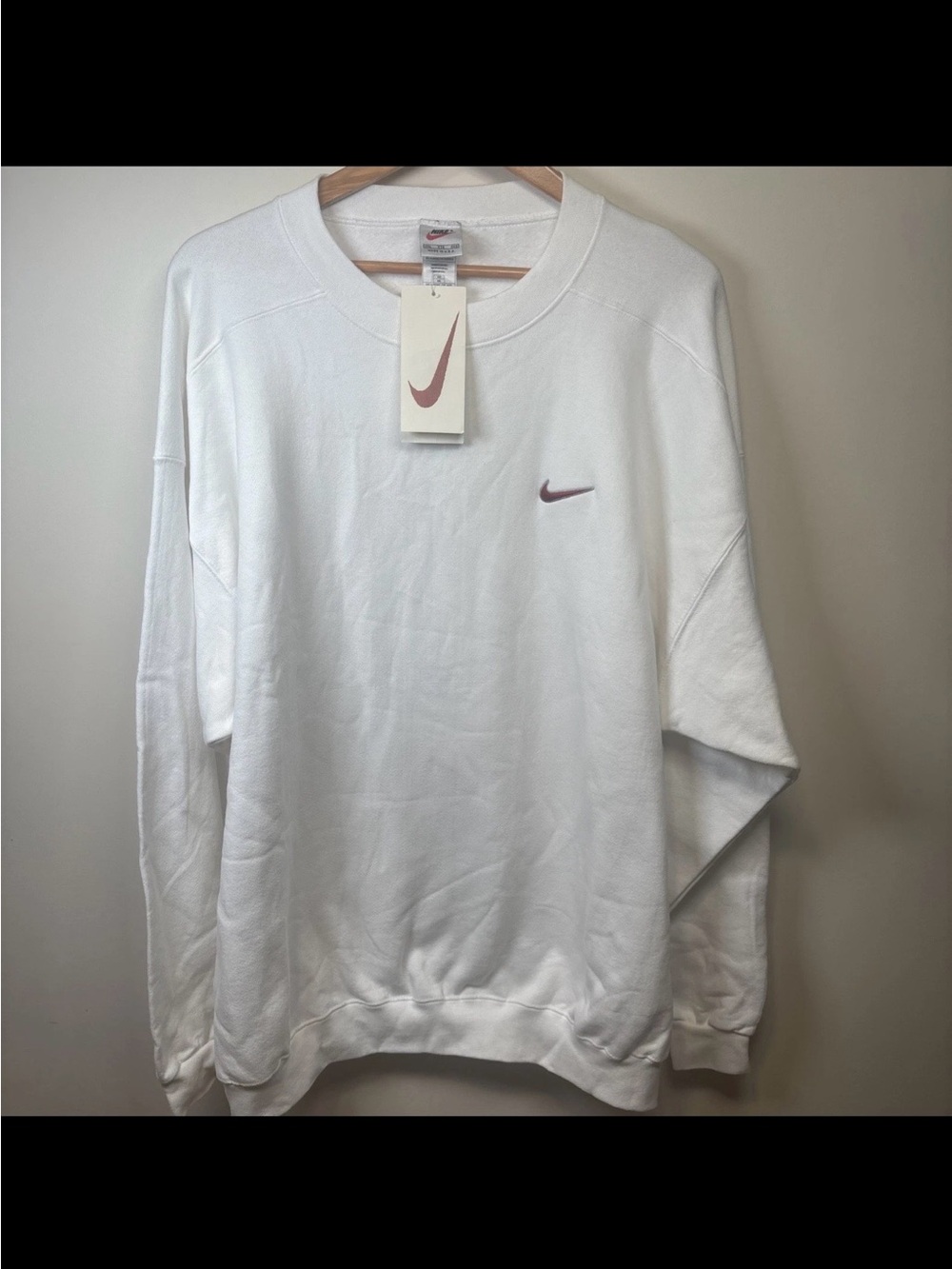 HTF Vintage 1997 NIKE Dead Stock NWT Made in USA XXL Embroidered Swoosh 683595